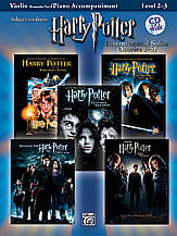 HARRY POTTER INSTRUMENTAL SOLOS MOVIES #1- 5 VIOLIN BK/CD cover